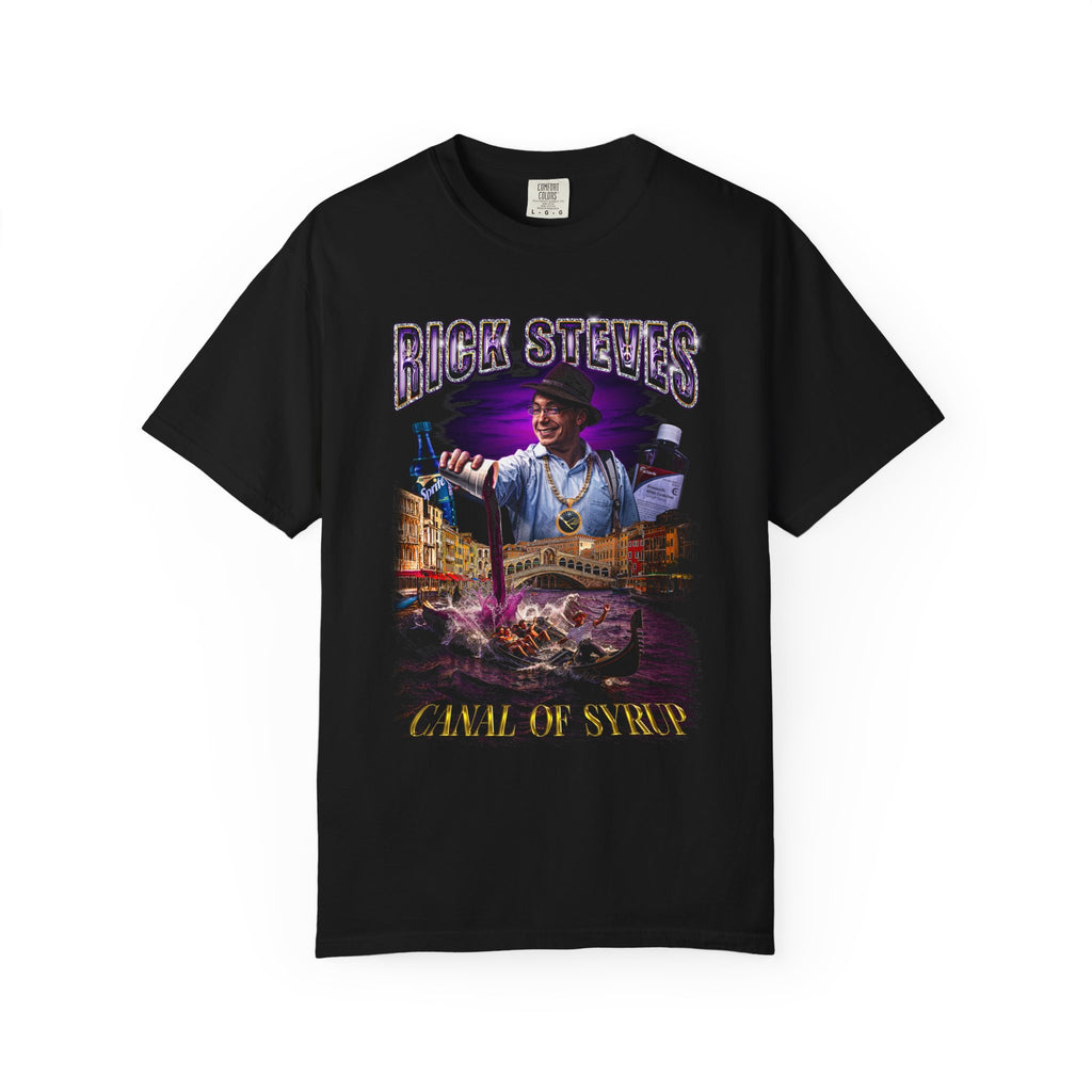 Rick Steves "Sizzurp" Graphic T-Shirt